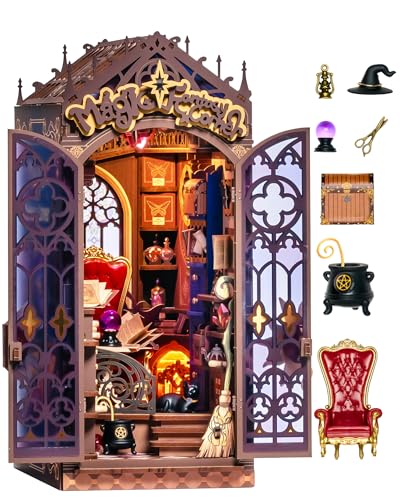 Puzzle 3D Booknook Rolife maquette anti poussière contre ennui activité manuelle adulte