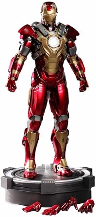 Movie Masterpiece Iron Man 3 Iron Man Mark 17 Heart Breaker 1/6 Scale Plastic Pre-Painted Action Figure