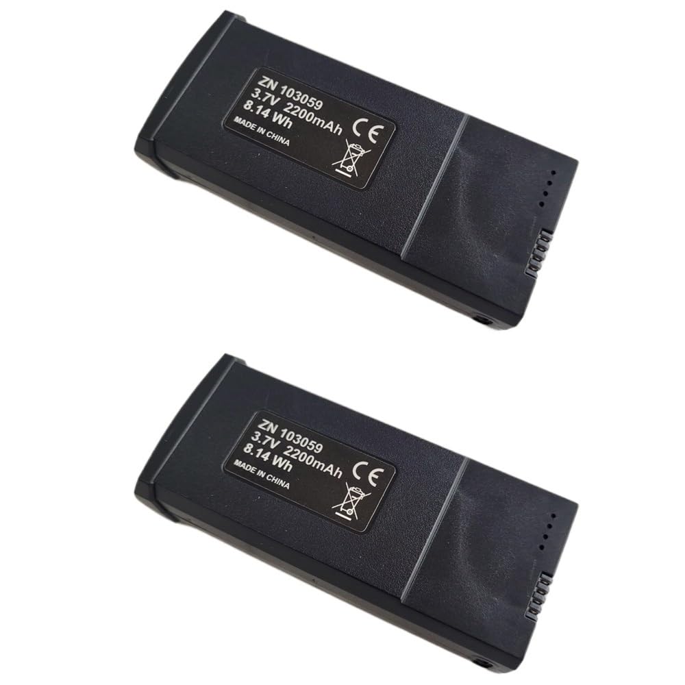 Replacement parts 2PCS for K19MAX K19 MAX Drone Battery Spare Part for Lipo 3.7V 2200mAh for for Quadcopter Accessory