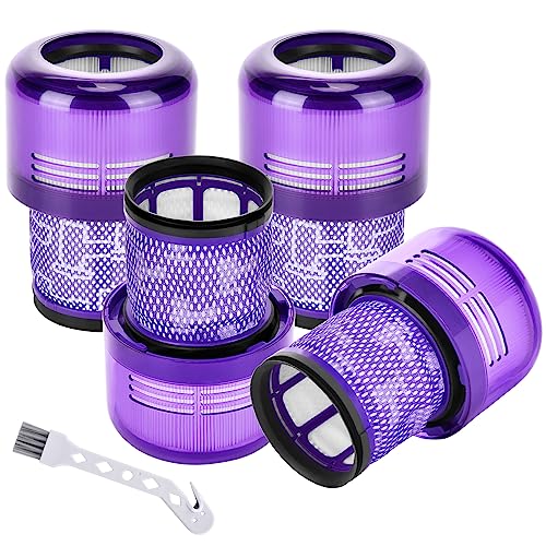 Artraise V15 検出フィルター 交換用 Dyson V11 Torque Drive Plus V11 Animal V11 Complete V11 Extra コードレス掃除機 パーツ970013-02 (4パック)
