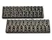 G-10 G10 Tan and Black Quality Handle Scales Knives Gun Grips Knife 5in Making Set Pair
