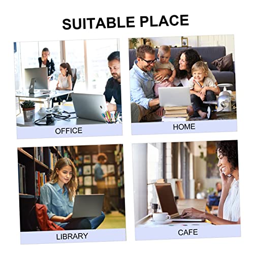 Support écran ordinateur blanc en acier rehausseur ergonomique de bureau de qualité