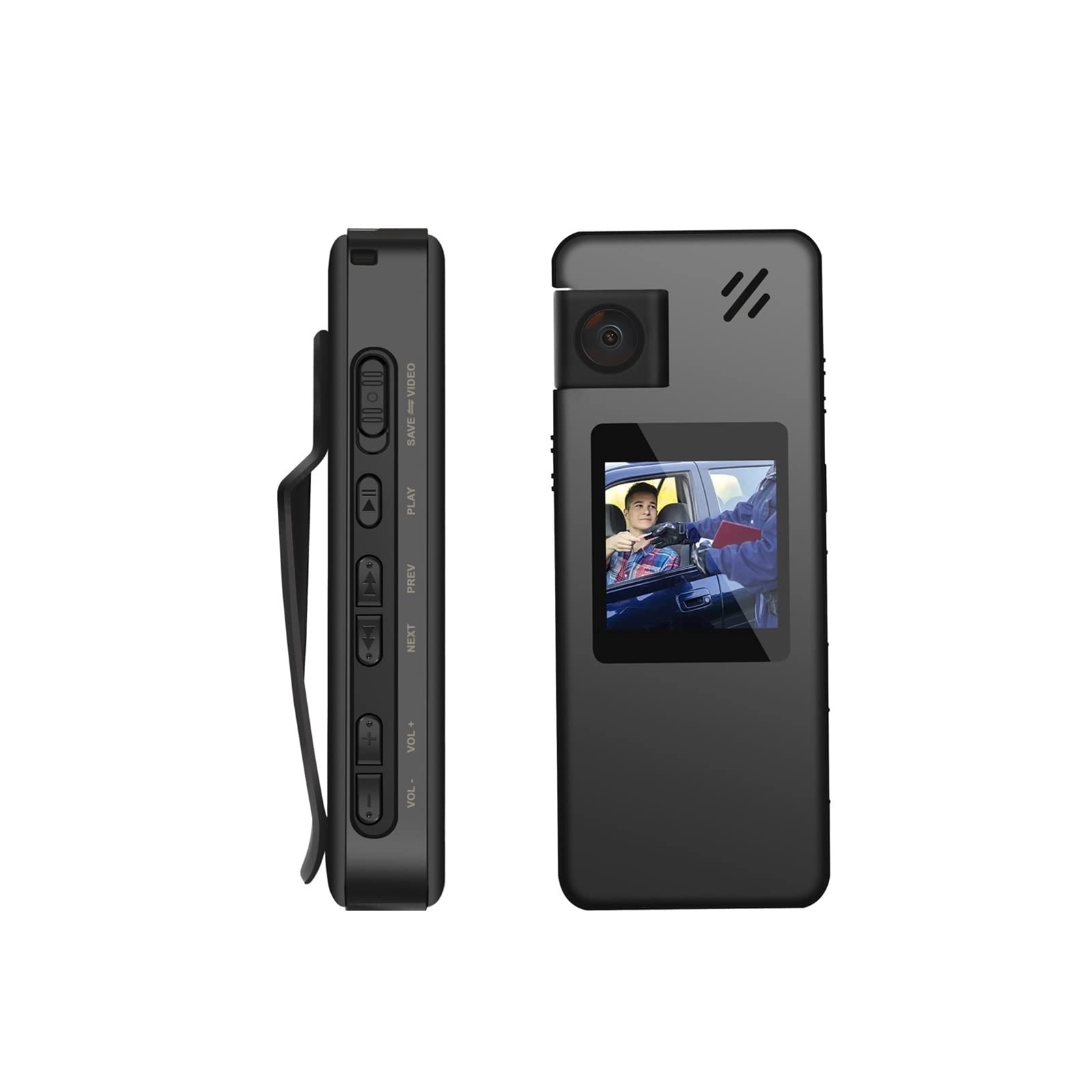 Kamera na ciało A32 Full 1080P HD Mini kamera kamera Body Noszona kamera policyjna mała kamera rowerowa obracająca się o 180 ° sport DV wideorejestrator samochodowy dla Bezpieczeństwa, Dokumentacja Pr