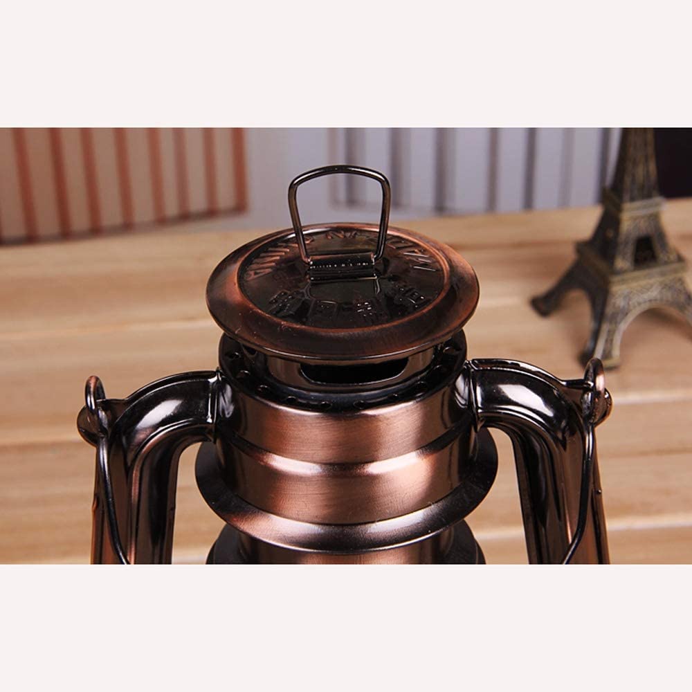 オイルランタン ブロンズ 約15cm CS オイルランタン＜中＞(ブロンズ) - アウトドア・キャンプ用品