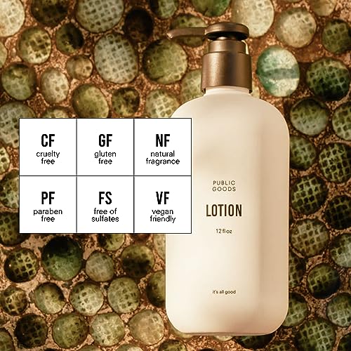 Public Goods Body & Hand Lotion For Women & Men | Natural Moisturizing Daily Lotion For Dry & Itchy Skin | Paraben & Sulfate Free thumb #1