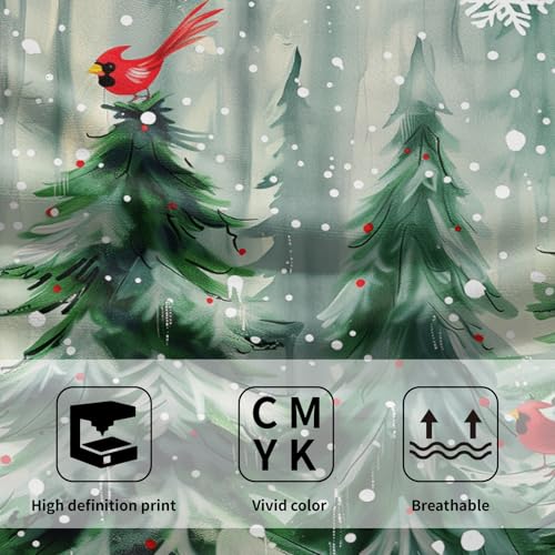 Winter-Pine-Tree-Hand-Towels-Set-of-2-Red-Bird-Decorative-Bath-Towel-Soft-Highly-Absorbent-Kitchen-Tea-Dish-Towels-for-Bathroom-Spa-Gym Winter Pine Tree Hand Towels Set of 2 Red Bird Decorative Bath Towel Soft Highly Absorbent Kitchen Tea Dish Towels for Bathroom Spa Gym