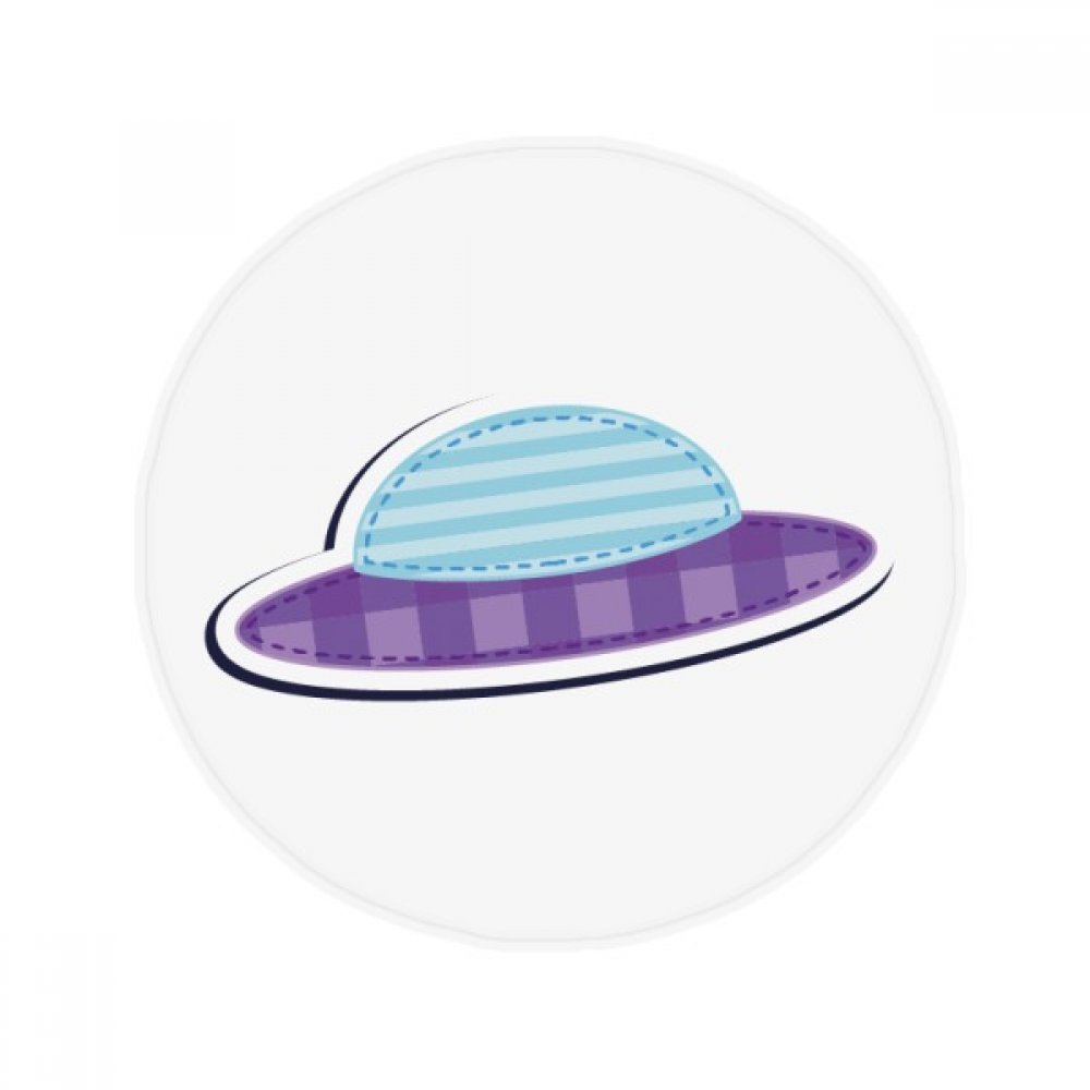 Tapis rond anti-patinage UFO : univers et alien pour une securite maximale au salon