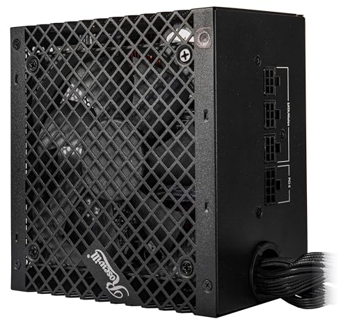 Rosewill VSB 750W 80+ Bronze, ATX 3.0 & 3.1 Compatible, Semi-Modular Power Supply, PCIe 5.1 12V-2x6 Connector, 105°C/221°F Japanese Capacitor, 120mm ICB Silent Fan - 5 Year Warranty