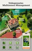 WORX Landroid Vision Cloud WR318E 2WD Mähroboter ohne Begrenzungskabel für 1800 m² (KI-Hinderniserkennung, VSLAM+ RTK Cloud Navigation, Auto-Mapping, App-Steuerung, Cut-to-Zero, RadioLink) – Ansicht 6