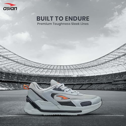 Image of ASIAN Powerkick-21 Men's Sporty Sneakers | Stylish Sports Shoes with Comfort for Boys | Lightweight Sole & Durable Grip, Perfect for Casual, Gym, Walking