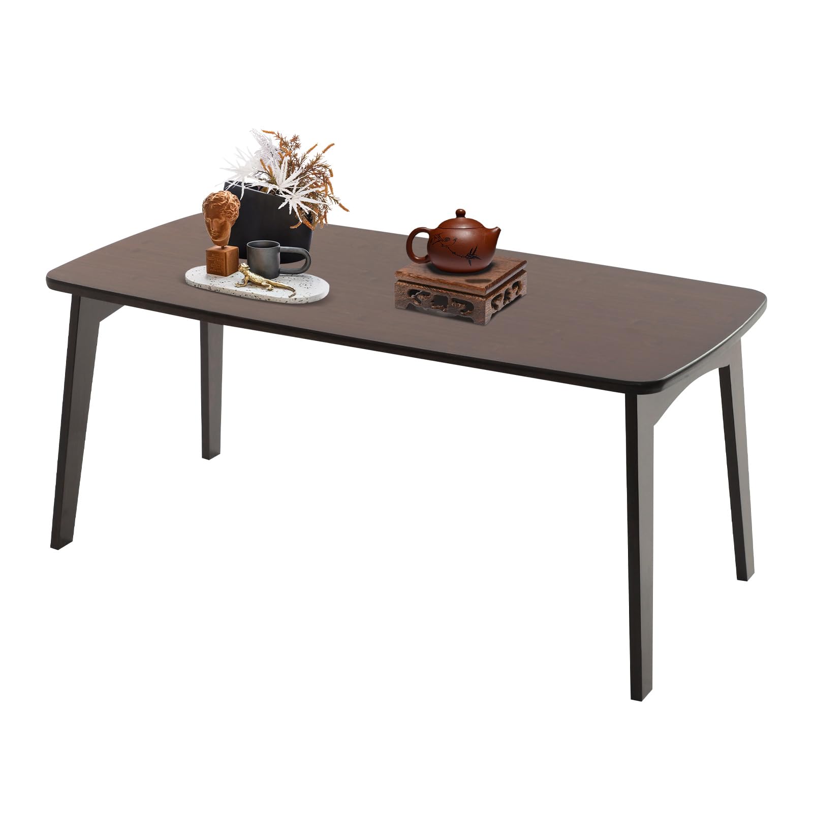 Japanese Coffee Table Low Table for Sitting on The Floor Collapsible Coffee Tables Japanese Furniture for Drinking Tea