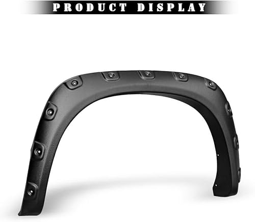 Miniatura 6 de Neutron 4 unidades guardabarros delantero trasero izquierdo conductor derecho pasajero ABS bolsillo plástico remachado estilo E03YS0204, fácil
