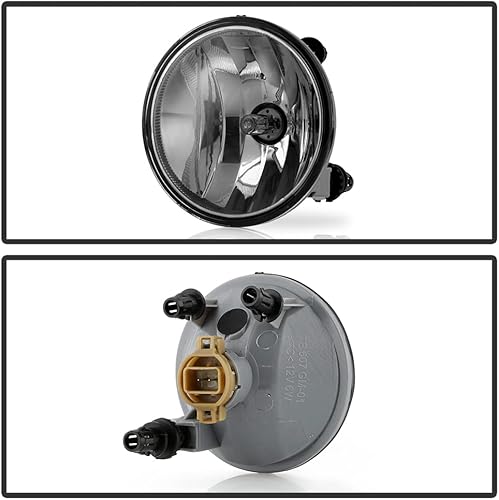 Miniatura 2 de ACANII - Para Chevy Suburban Tahoe GMC Yukon Avalanche Acadia 2007-2014 lente ahumada, luces antiniebla, conjunto de par de lámparas