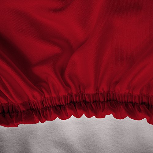 Image of Coverking Custom Fit Car Cover for Select Chevrolet Corvette Models - Satin Stretch (Red)