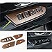 Flash2ning- Inner Window Switch Panel Cover Peach Wood Grain Compatible for Honda CRV CR-V 17 18 19 20 21 2022 LX EX, 1 Set of 4, Interior Accessories (Without Rear Seat Heating Buttons)