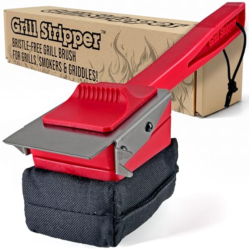 GRILL STRIPPER Bristle Free Grill Brush For Outdoor...
