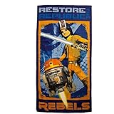  Star Wars Rebeldes Restaurar Toalla de Playa (58 x 28, Multi)