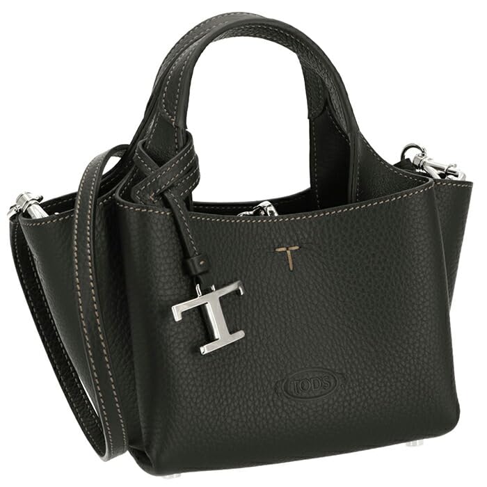 トッズ ショルダーバッグ マイクロ Tタイムレス XBWAPAEL000 TOD'S トッズ Tタイムレス レザー クロスボディ バッグ マイクロ