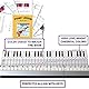 QMG Piano Lessons Book2 und farbcodiertes Klaviernotentabelle: Klaviermusikunterricht und Leitfaden für Kinder und Anfänger; entworfen und gedruckt in den USA