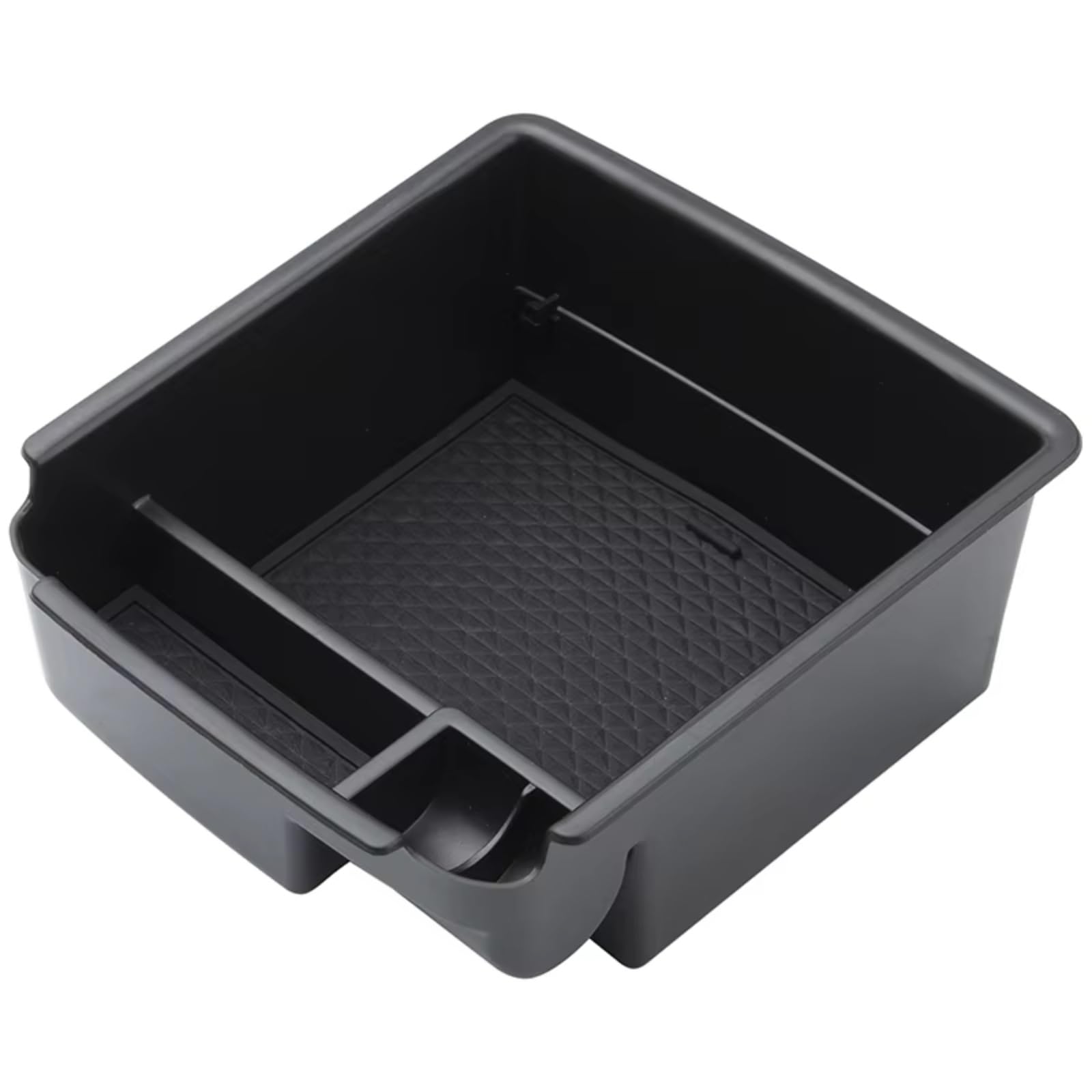 DSEQOPHH Car Accessories Compatible With VW For Tiguan For MK2 2017-2022 1 Pcs Car Center Console Organizer Tray Armrest Storage Box Fits Car Accessories