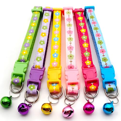 Collar XS para perros pequeños que evita pérdidas gracias al cascabel para cachorros rosa 3