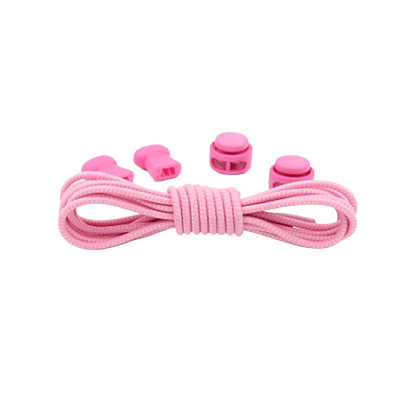 8 pares de cordones elásticos sin atar, con cierre rápido, for niños y adultos Para Zapatillas Deportivas