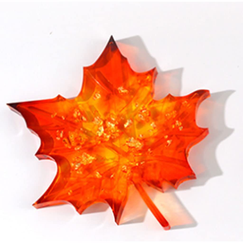 Moules En Silicone Feuilles D'érable - Lot De 3 Pour Résine époxy - Déco D'intérieur Facile Et Créative