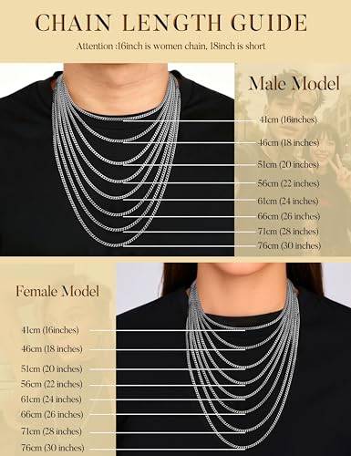 Image of Jstyle 3.5mm Gold /Silver /Black Stainless Steel Cuban Link Chain Necklace