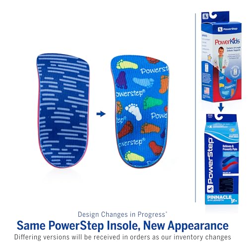 PowerStep Kid's Blue Insole for Toddlers Size 11.5-12.5