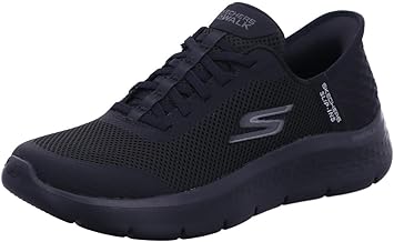Skechers Go Walk Flex Cali Sunset, Women's Trainers, Black Textile Trim, 40 EU