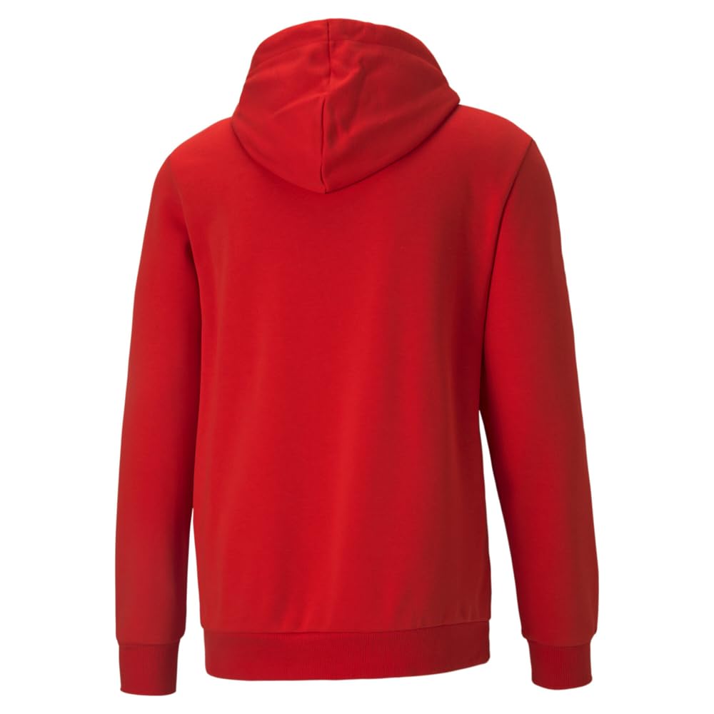PUMA Men's Essential Hoody Fleece Big Logo Hooded Sweatshirt