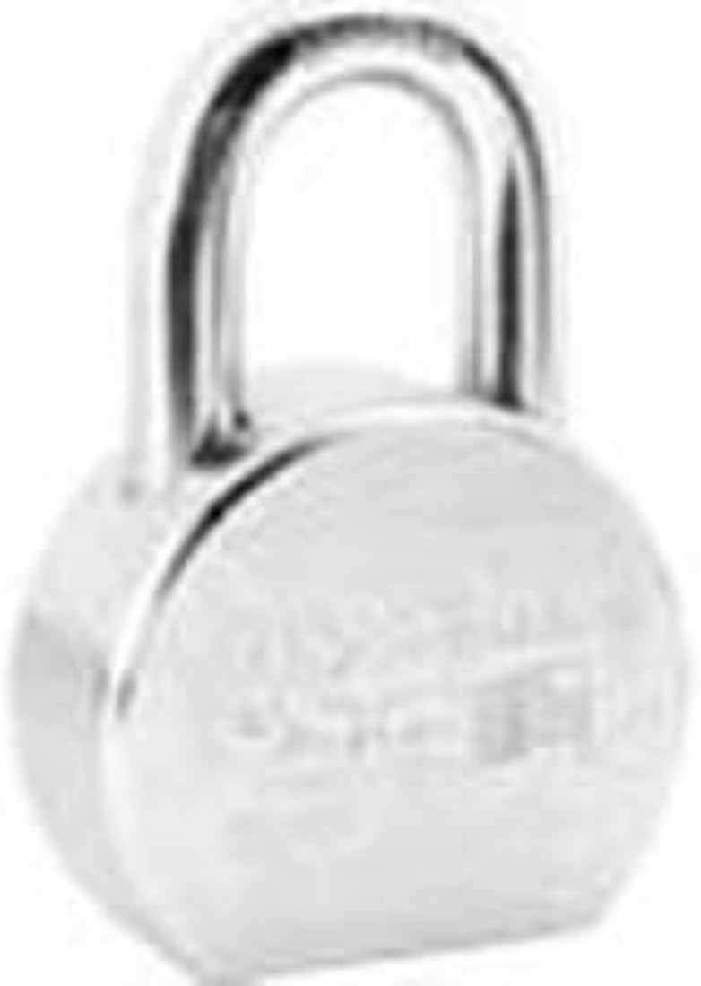 Master Lock A700ka#27334 Shackle Ka Padlock, 1-1/16", Chrome Plated