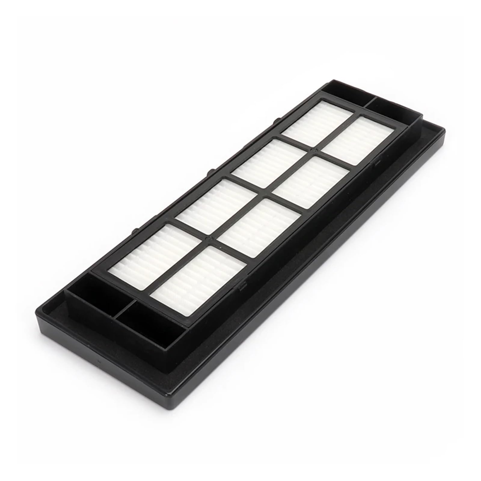 Repuesto de rueda de trapeador con filtro de aire HEPA y cepillo lateral for rodillo principal, compatible con aspiradora robot Conga 3090, accesorios de repuesto(8 HEPA)