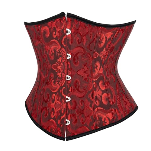 Corset gothique sous poitrine pour soirée costumée et fétiche