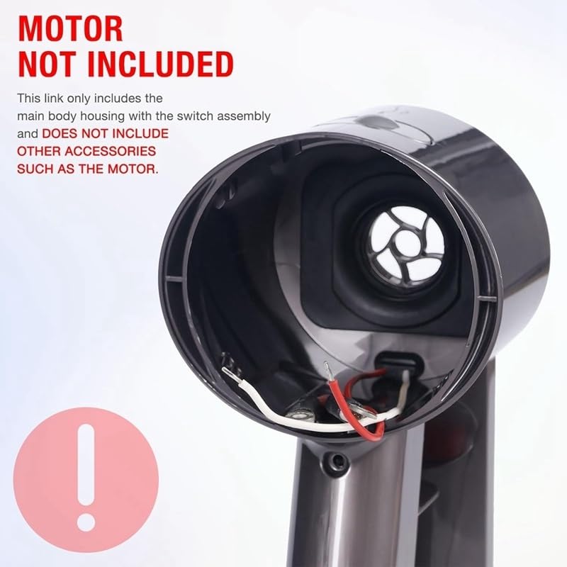 Aspirapolvere Corpo Principale Gruppo di Servizio Alloggiamento, Compatibile con Dyson, V8 SV10, Sostituzione Alloggiamento Corpo Principale Gruppo, Parti di Ricambio for Aspirapolvere