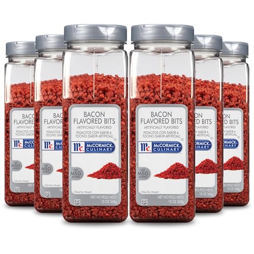 McCormick Culinary Bacon Flavored Bits, 13 oz (Pack of 6)