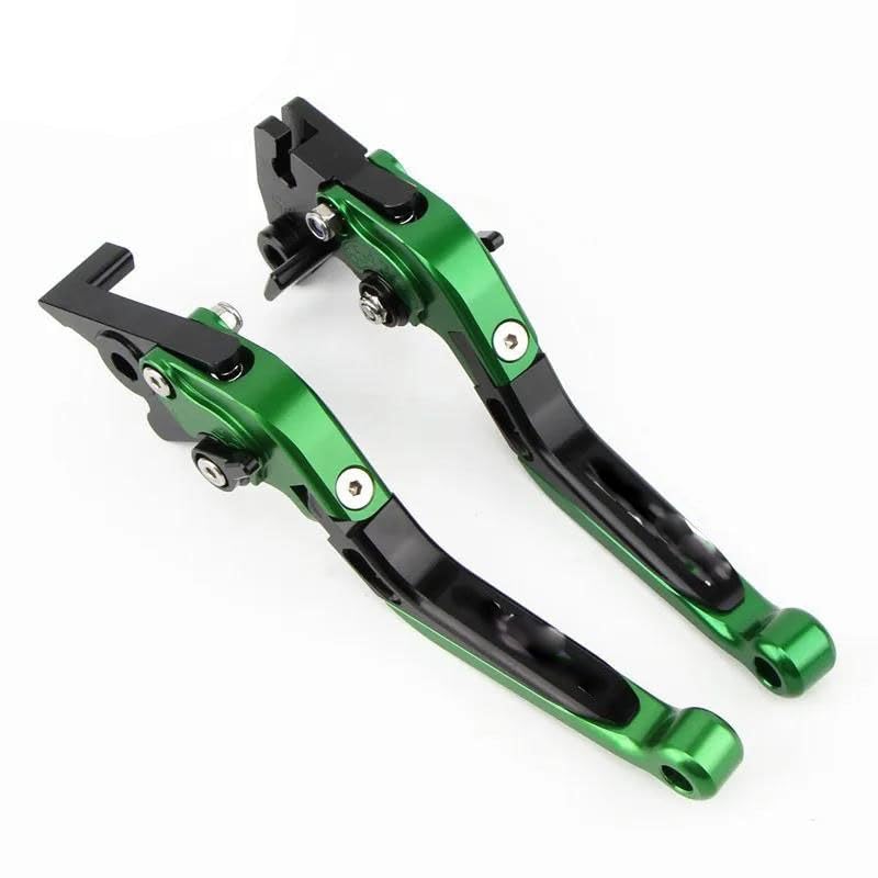 Palancas de embrague y freno Buell Ulysses XB12X 2009 en aluminio verde