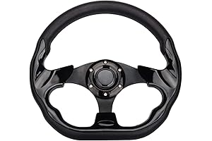 D Shape Style Golf Cart Steering Wheel