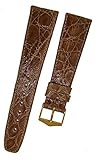 fortes fortuna adiuvat Farbe: Braun Orig. FORTIS Uhrenarmband LEDER braun Kroko Dornschließe 20mm NEU 9122