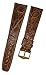 Produktbild Orig. FORTIS Uhrenarmband LEDER braun Kroko Dornschließe 20mm NEU 9122