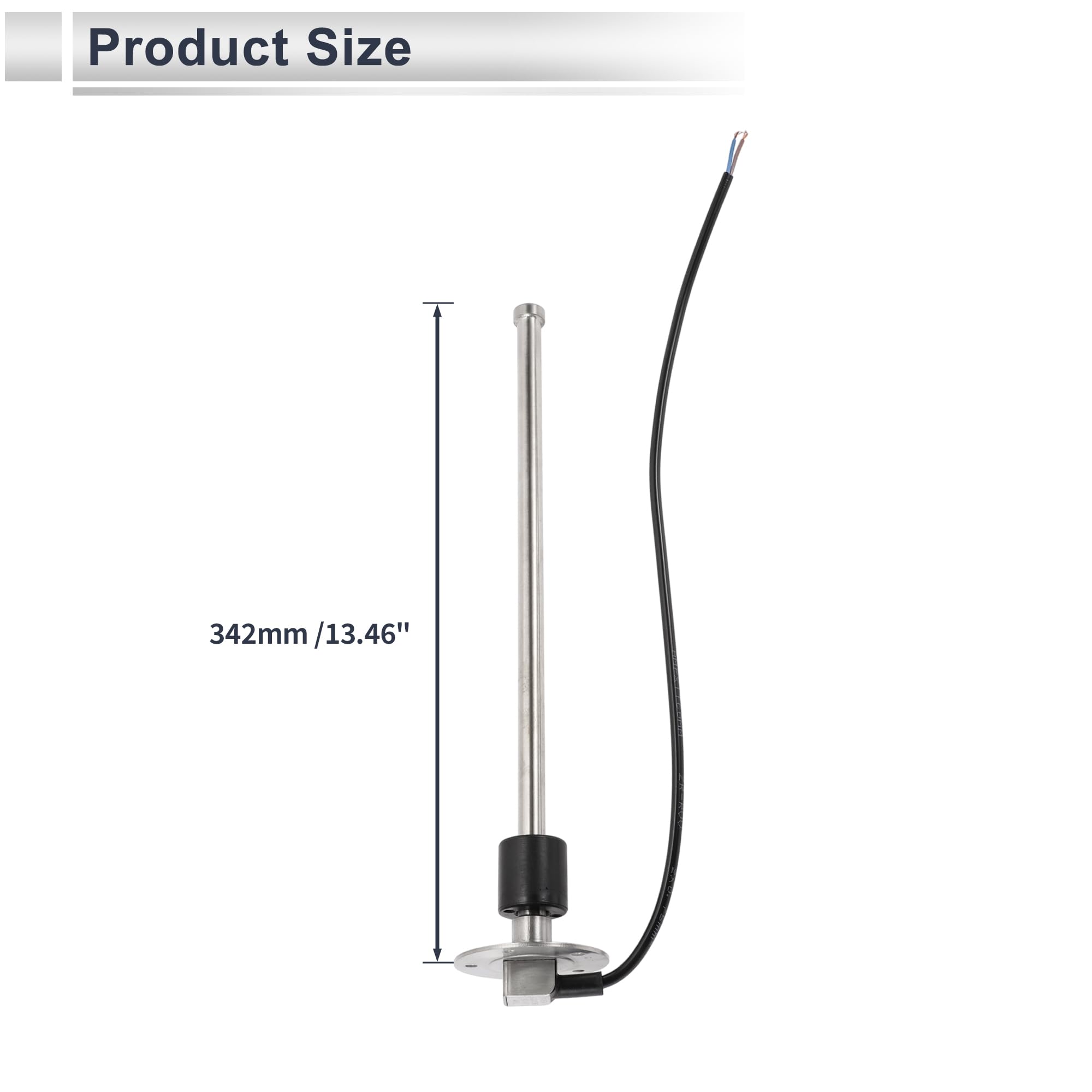 Unidad De Combustible Y Medidor Para Barco 342Mm 240-33 Ohm