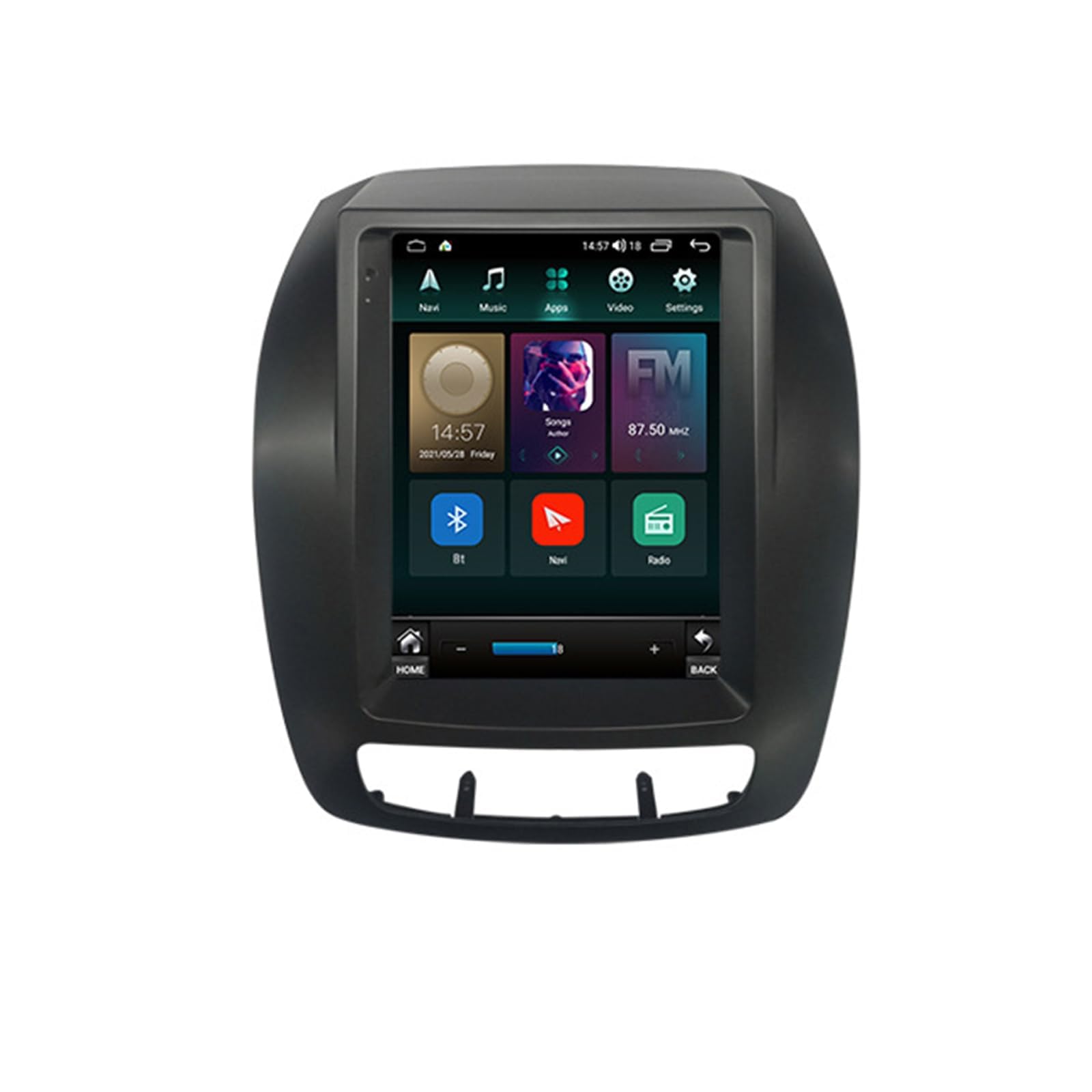 BCBSYCJP Car Radio with Wireless CarPlay Android Auto for K-IA Sorento 2013 9.7 Inch Stereo Mirror Link Bluetooth with Android Auto Carplay Wireless WIFI FM GPS,8 Core 6G+128G-A