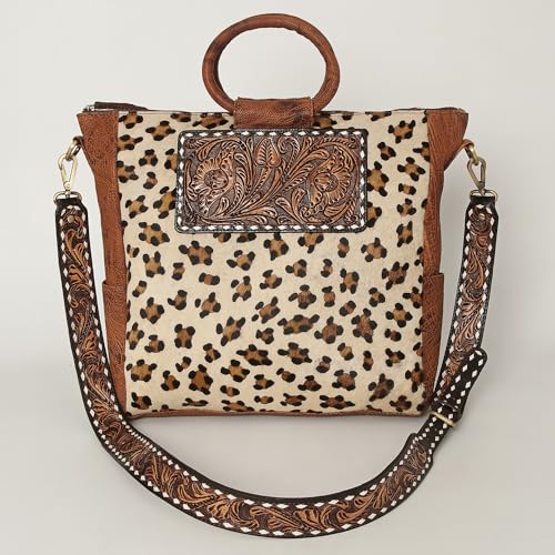 Bolso Tote de Cuero American Darling 14in x 13.25in x 4.25in miniatura 2
