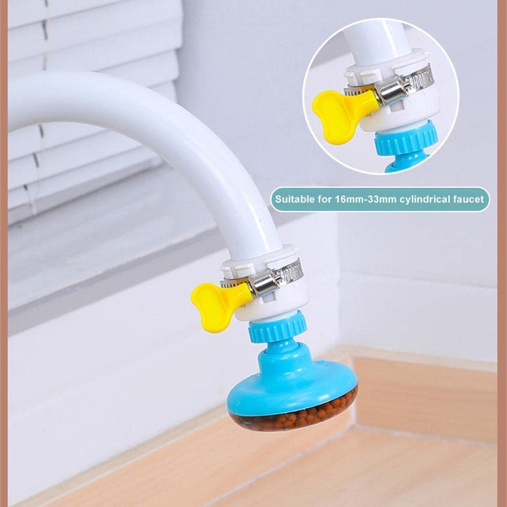 DOCAT 360° Degree Rotatable Kitchen Tap Spray Head 3 Mode Adjustable Water Faucet Tap Aerator Water Saving Faucet Sprayer Head Replacement for Kitchen accessories items (Water Filter Tap) 3