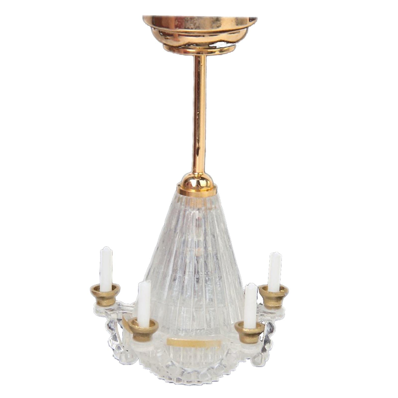 Bellissime Miniature per Casa delle Bambole in 1:12, Modello Luminoso, Decorazione per Casa delle Bambole