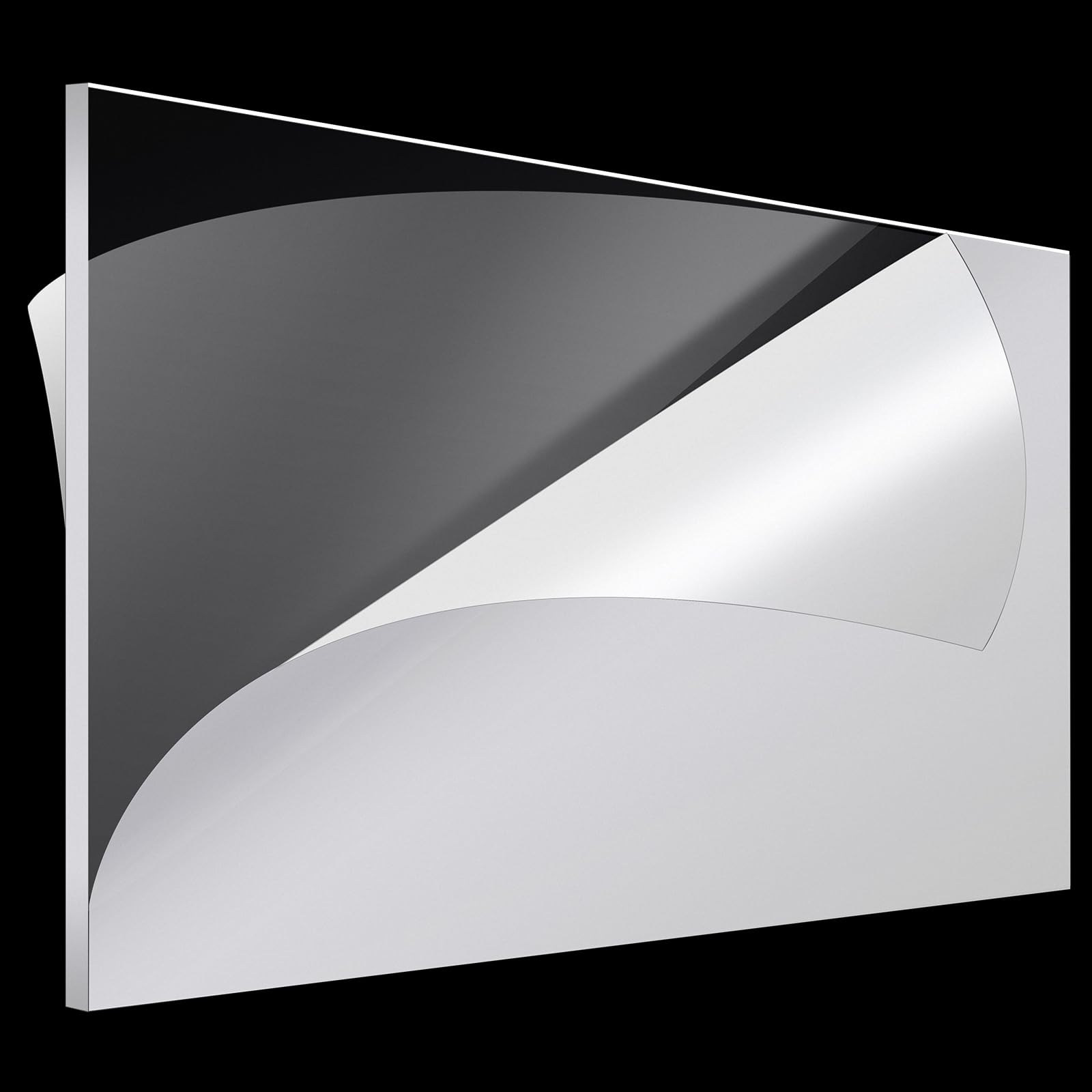Photo 1 of Roowest 1 Pcs 24 X 48 Inch, 1/8 Inch Transparent Acrylic Sheet Panel