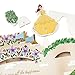 Hallmark Paper Wonder Disney Princess Pop Up Birthday Card for Kids (Ariel, Cinderella, Mulan, Jasmine, Belle, Tiana)