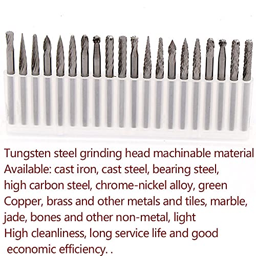 Cabezal de molienda de acero tungsteno 1pc 3x3 miniatura 5