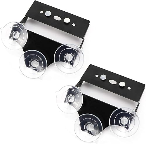 2 piezas de soporte de ventosas ajustables para 18, 27, 31.5, 35.5 pulgadas, barra de luz estroboscópica LED de emergencia para asesor de tráfico de