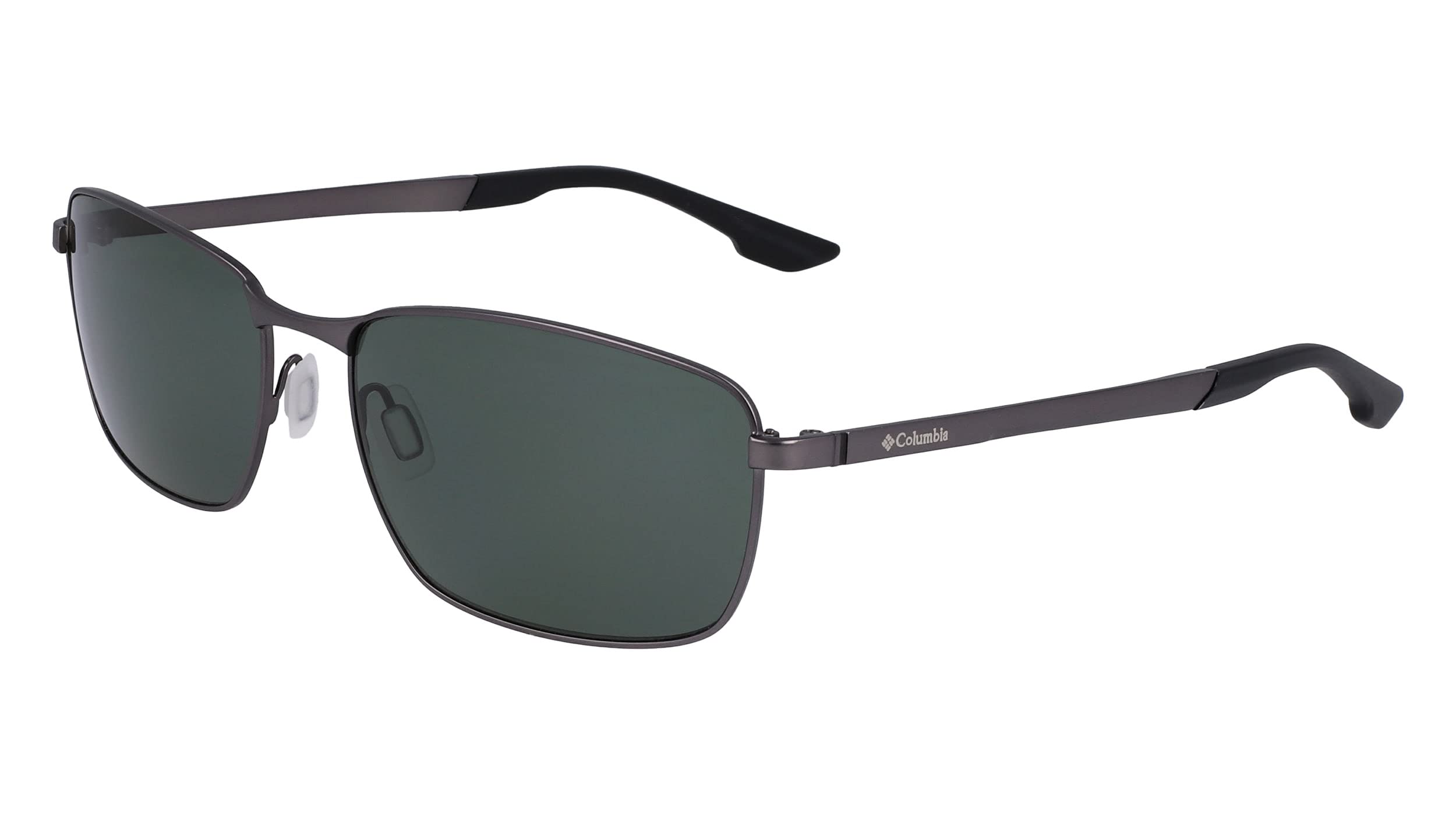 New Columbia C-122S 070 Satin Gunmetal Sunglasses with Green Lenses C129S Sunglasses - Columbia Authorized Retailer | coolframes  main image 4
